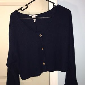 cropped sweater